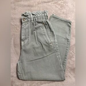 Zara green jeans
